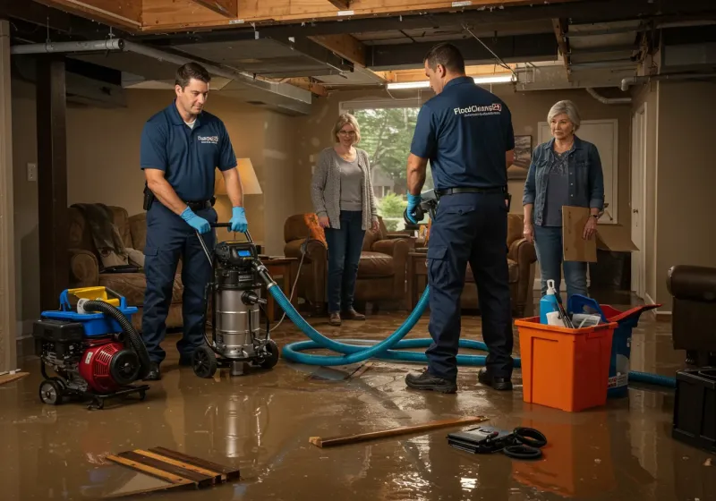 Basement Water Extraction and Removal Techniques process in Salem, OH