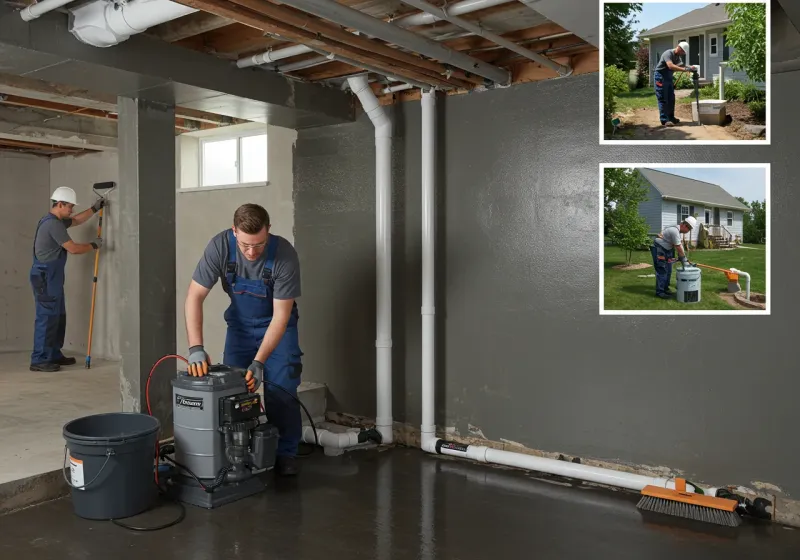 Basement Waterproofing and Flood Prevention process in Salem, OH